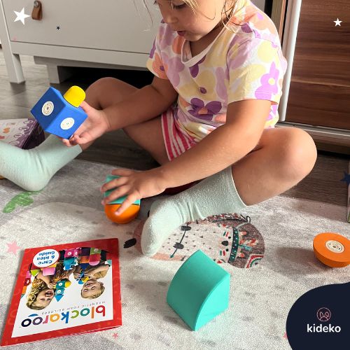 Magnetická stavebnica Blockaroo Loď 10 ks hranie dievčatko